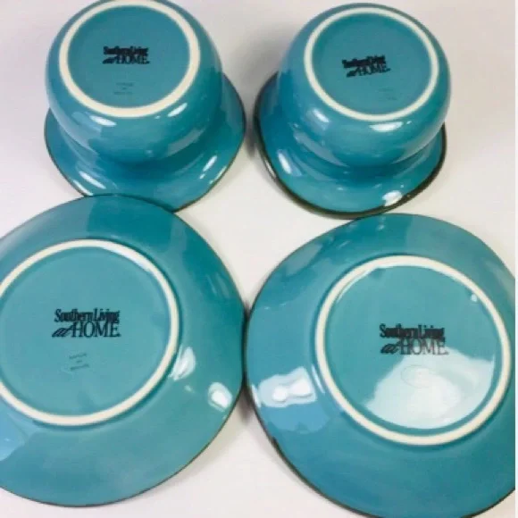 SLAH Set of 2 Toscana Collection Tidbits & Saucers EUC - Picture 5 of 6